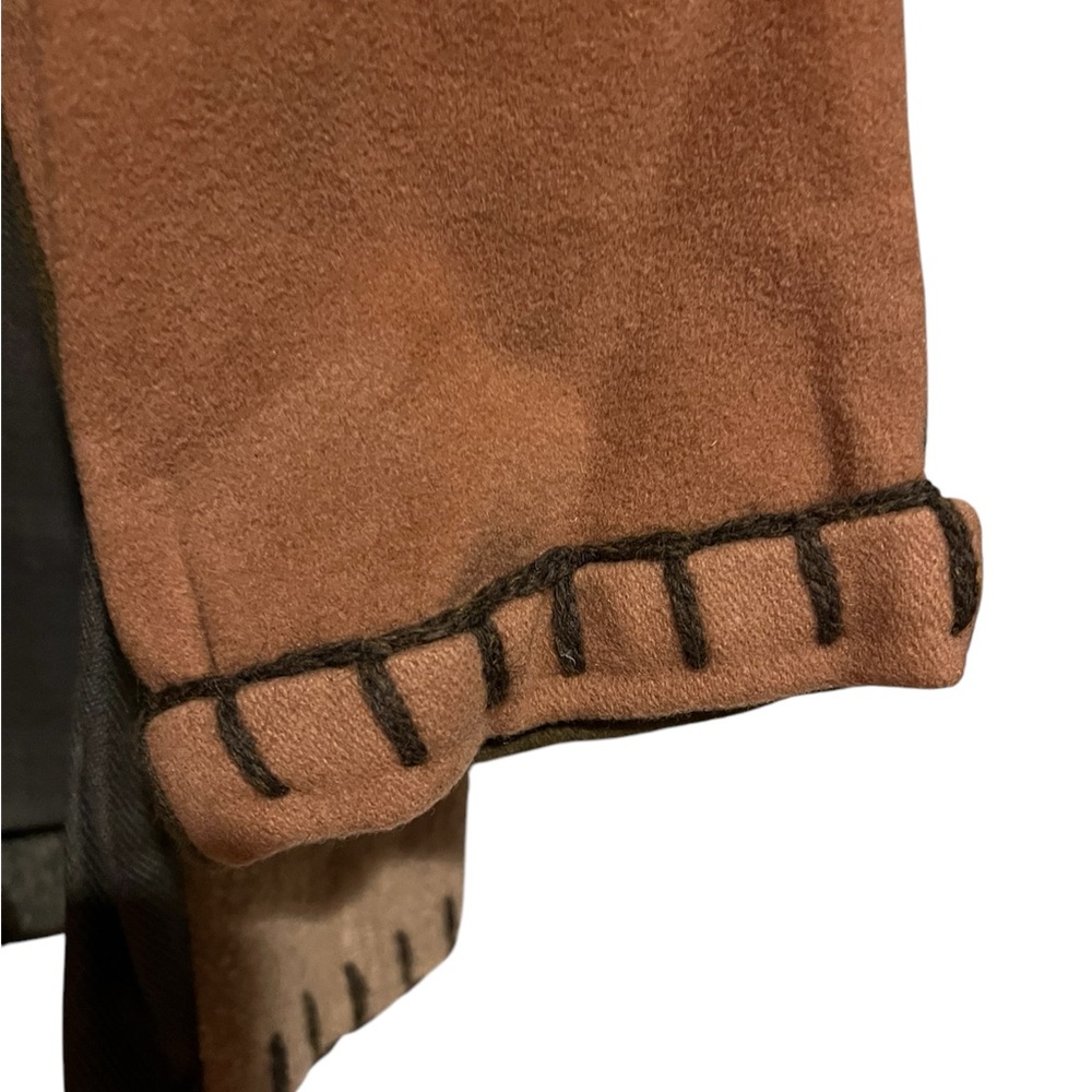 Plus Wool Patchwork Jacket - image 5